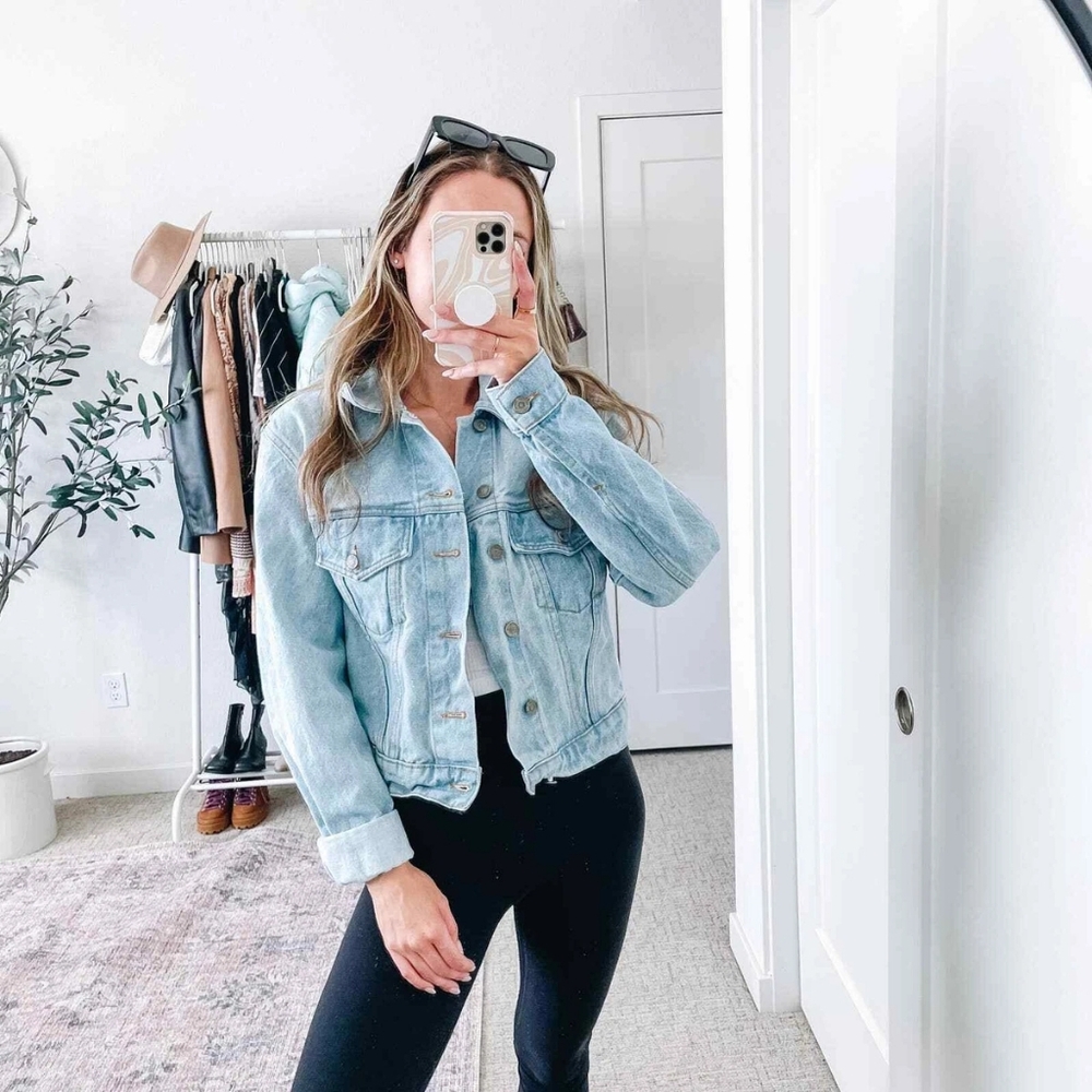 Brandy Melville Light Blue Jean Jacket